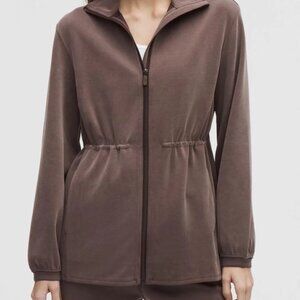 Lululemon Softstreme Cinch-Waist Full-Zip Jacket